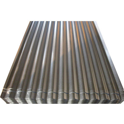 SGC440 CGCC tôles d'acier galvanisé ondulé 1,5 mm d'épaisseur 1,2 m de largeur tôle laminée à froid