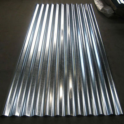 SGC440 CGCC tôles d'acier galvanisé ondulé 1,5 mm d'épaisseur 1,2 m de largeur tôle laminée à froid